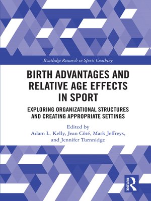cover image of Birth Advantages and Relative Age Effects in Sport
